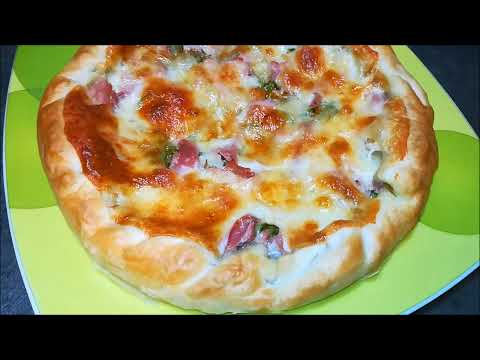 TORTA SALATA CON FIORI DI ZUCCA ZUCCHINE E PROVOLA! SQUISITA