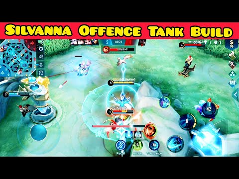 Silvanna Tank Offence | Silvanna Best Tips & Tricks, Build 2021 | Gameplay By Boo Daynimo - MLBB
