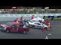 2012 NASCAR Xfinity Michigan Dick And Richards Crash