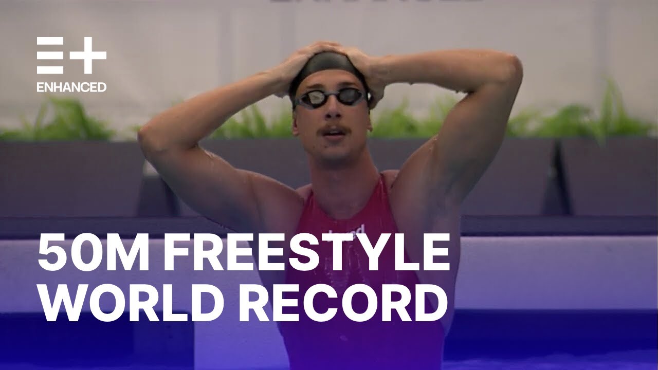20.89 Kristian Gkolomeev | 50m Freestyle World Record | Enhanced Games