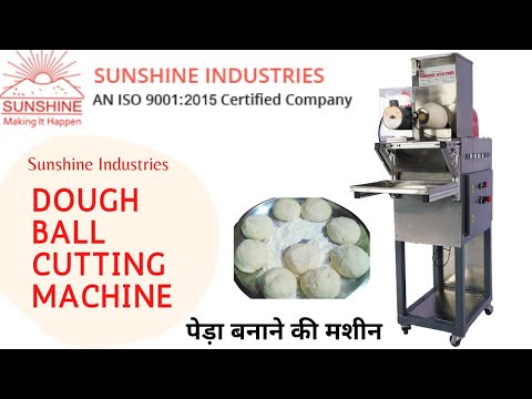 Overview of dough ball making machine
