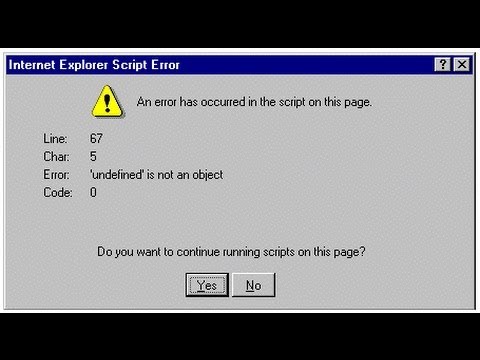 comment reparer jscript