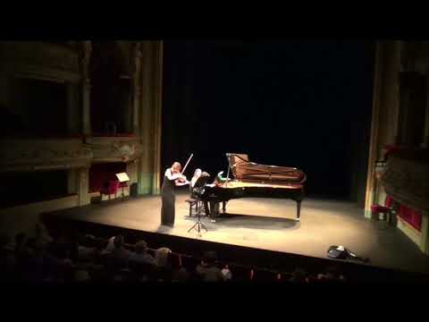 Grieg Violin Sonata in C minor (Mvt 2) : Maya Levy (violin) & Alexander Mogilevsky (piano)