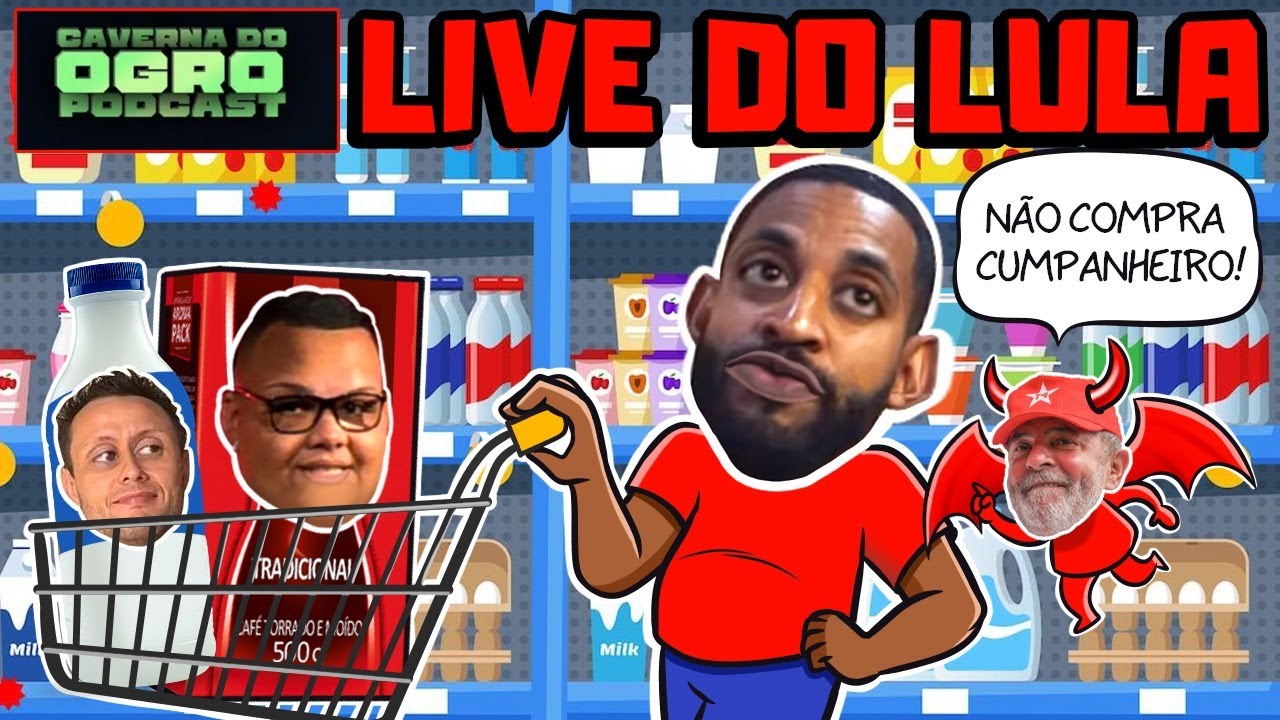 LIVE DO LULA - Caverna do Ogro Podcast