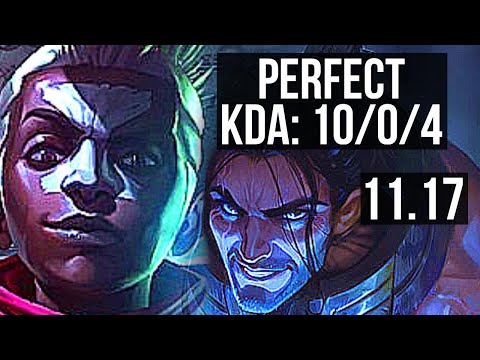 EKKO vs SYLAS (MID) | 10/0/4, 2.3M mastery, Legendary, 800+ games | KR Master | v11.17