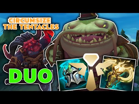 DUO WITH A FAN TAHM KENCH SUPPORT IS BROKEN | TAPIN.GG - No Arm Whatley