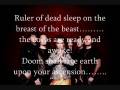 Amberian Dawn Lullaby lyrics 