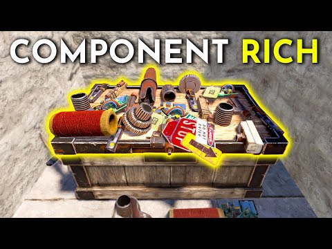 RAIDING MY COMPONENT RICH NEIGHBOURS! - Rust Solo Survival 3/4