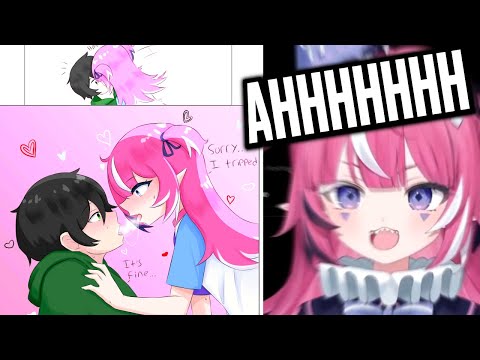 Camila Jumpscared by Vedal Shipping Art