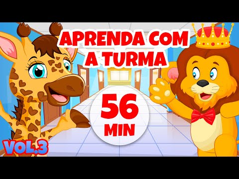Aprenda com a Turma da Giramille Vol. 3 - Giramille 56 min | Desenho Animado Musical