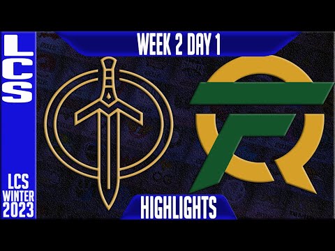 GG vs FLY Highlights | LCS Winter 2023 W1D1 | Golden Guardians vs FlyQuest