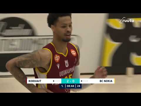 Ensimmäisen puoliajan donkkijuhla | Korihait - BC Nokia 5.3.2022