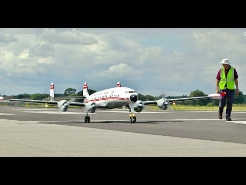 MASSIVE 1/6 SCALE RC LOCKHEED SUPER CONSTELLATION "STAR OF AMERICA" (21ft SPAN) ELVINGTON # 2 - 2017