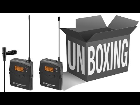 Unboxing: Sennheiser Wireless Video Mic System - EW 100 G3
