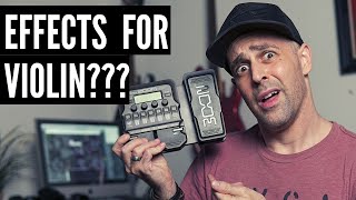 Video thumbnail for Effects for Violin??? (Zoom A1X Reviewed) by Electric String Player