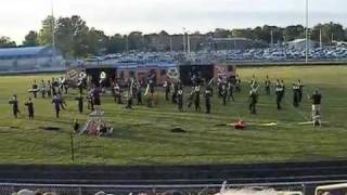 preview picture of video 'Muncie Central Bearcat Pride Marching Band 7/16/09'