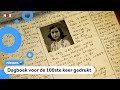 Dagboek van Anne Frank nog steeds populair
