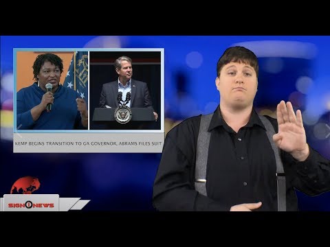 Kemp begins transition to GA governor, Abrams files suit (ASL - 11.8.18)