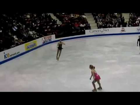 Kim Yu-Na's flying jumps (Figure Skating).