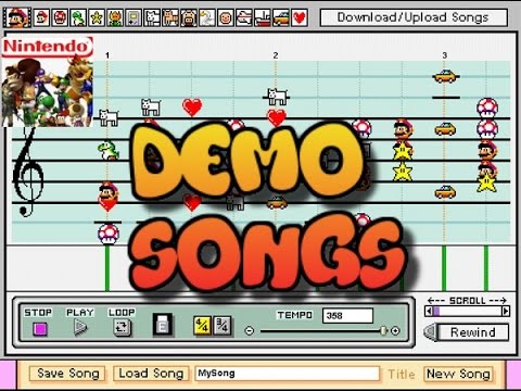 Mario Paint - All Composer Demo Songs