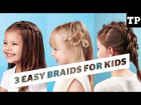 How To: 3 super easy braid ideas | Hairstyles for Kids