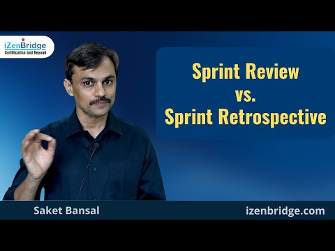 Sprint Review vs. Sprint Retrospective - PMP Exam Topic