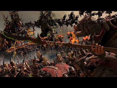 Skaven VS Wood Elves - Total War: Warhammer 3