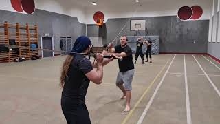 Master class - advanced zufechten, defence and work with: zwerch, absetzen, doplieren, ubergreifen.
