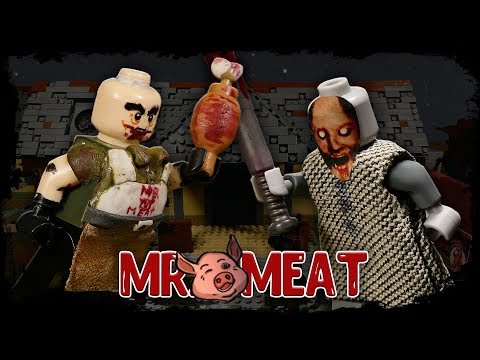 LEGO Мультфильм Mr. Meat против Granny