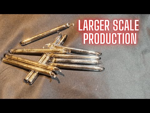 Making ten cesium vials at once