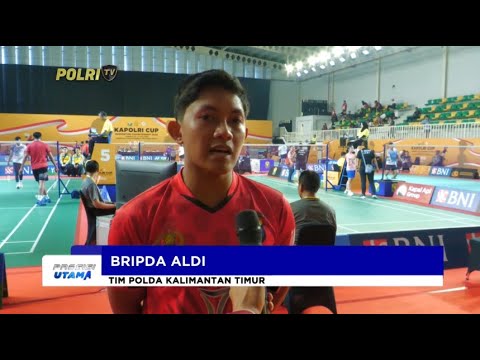 ANTUSIASME GELARAN KAPOLRI CUP BADMINTON CHAMPIONSHIP 2024