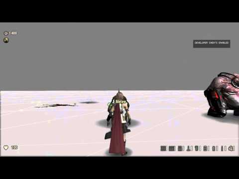 Serious Sam 3: BFE - Lightning Player Model - Melee sound testing