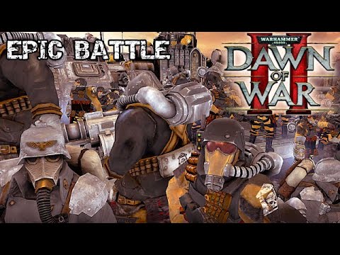 Epic Battle: Steel Legion & Krieg vs Orks! - Astartes Mod | WH 40K: Dawn of War 2: Retribution