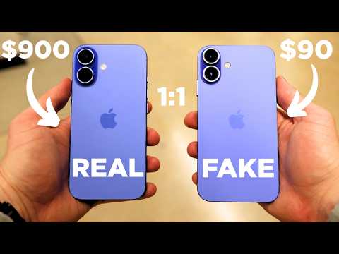 I Bought a FAKE iPhone 16 and it was Actually GOOD...