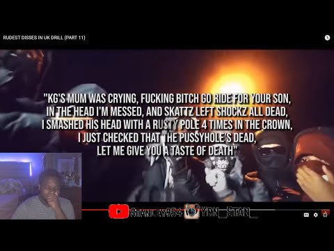 AMERICAN REACTS TO RUDEST DISSES IN UK DRILL  *YOU HAVE NOT HEARD* (PART 11)