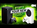 How To Set Up Your NEW Xbox Series S or Series X Console!