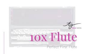 Trevor James 10X Flute Curved & Straight Head Joint Box Set - Unbox 長笛開箱 直頭連彎頭套裝