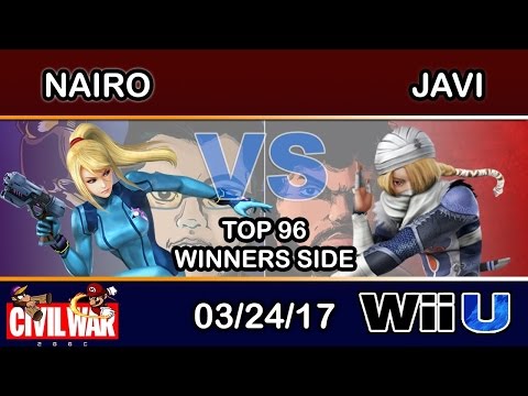 2GGC: Civil War - NRG | Nairo (Zero Suit Samus) Vs. HY 6S | Javi (Cloud) Top 96 Winners Side
