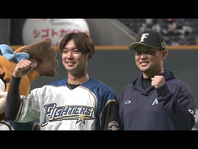 ファイターズ・池田投手・石川亮選手ヒーローインタビュー 6/12 F-DB