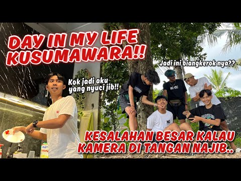 THIS IS WHAT IT WOULD BE LIKE WHEN THE CAMERA WAS IN NAJIB'S HANDS!! Day In My Life Kusumawra
