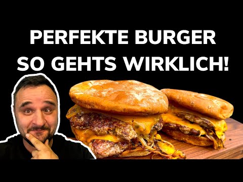 THE BEST CHEESEBURGER IN THE WORLD - Developed over 5 years - FROM THE GRILL --- Klaus grills