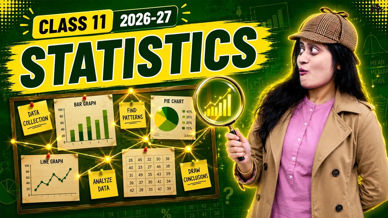 Statistics Class 11 Maths | in Hindi