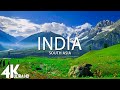 FLYING OVER INDIA (4K UHD) - Relaxing Music Along With Beautiful Nature Videos - 4K Video UltraHD