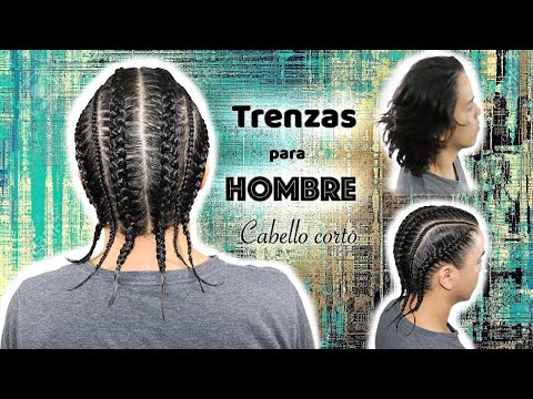 How to Make Cornrow Braids for Men on Short Hair | Cornrow Braids for Men | African Braids