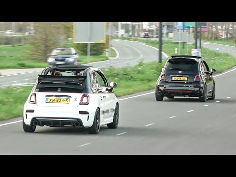 70+ TUNED Abarths Accelerating LOUD! 595 Competizione, Punto EVO, Big Turbo Abarths Etc!