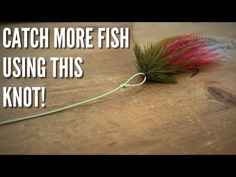 How To Tie The Non Slip Loop Knot - THE BEST FOR STREAMER FISHING KNOT PERIOD