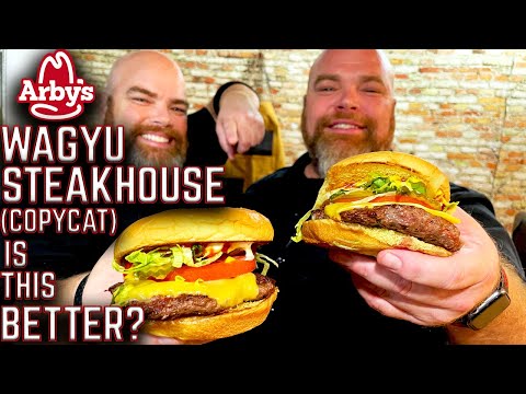 IS THE WAGYU BEEF BURGER BETTER ON THE GRIDDLE? ARBY'S WAGYU STEAKHOUSE CHEESEBURGER COPYCAT