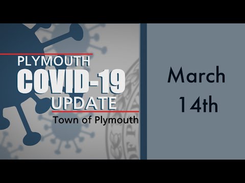03-14-20 Town of Plymouth COVID 19 Update