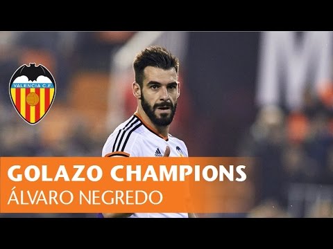Negredo |  Spectacular goal Valencia CF - AS Monaco | Golazo Negredo
