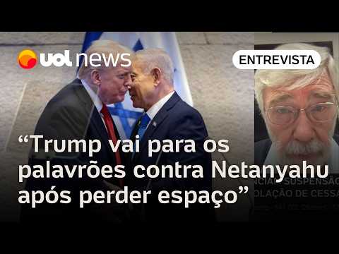 Trump vai para xingamentos contra Netanyahu, pois está perdendo espaço interno | Trevisan